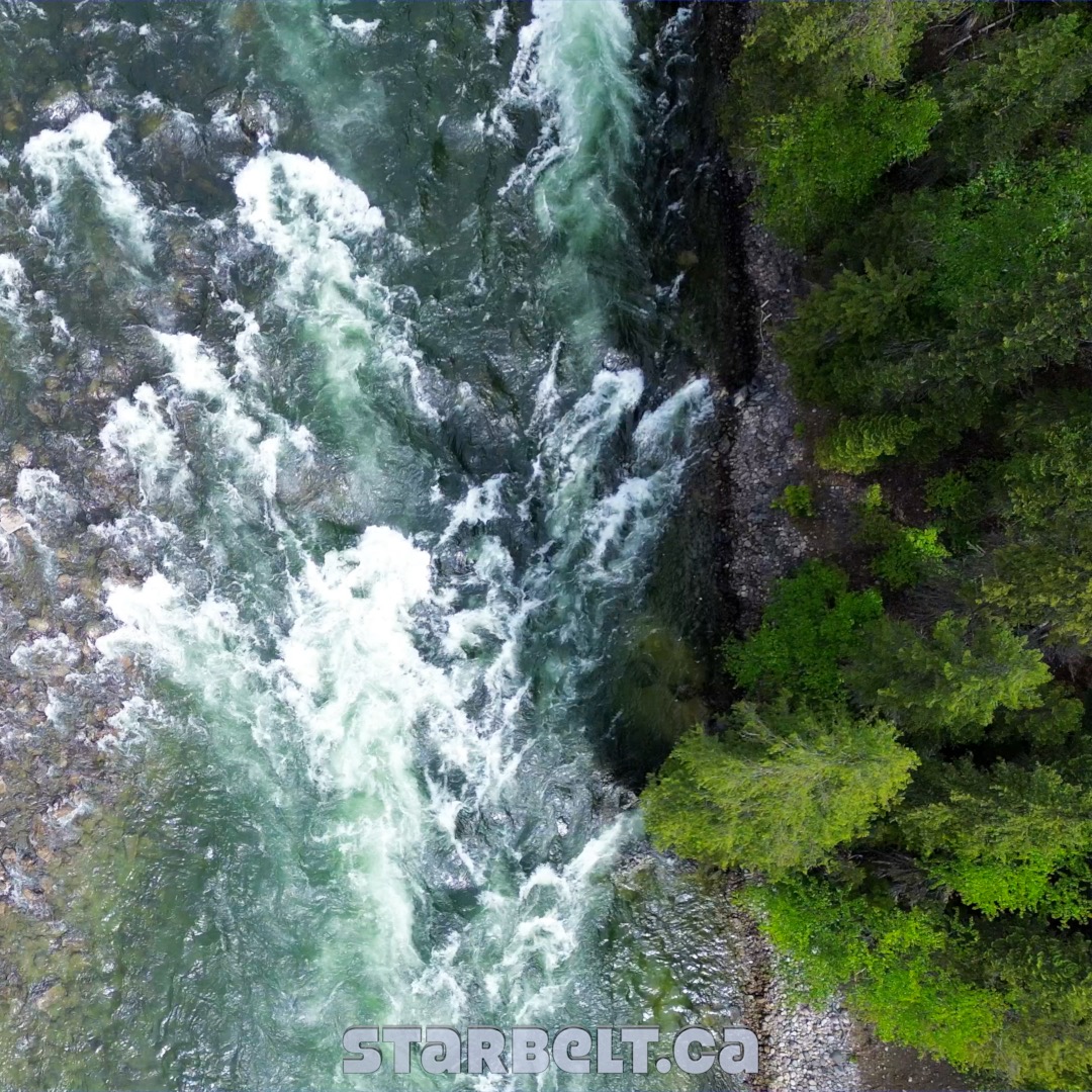 emerald nymph river rapids